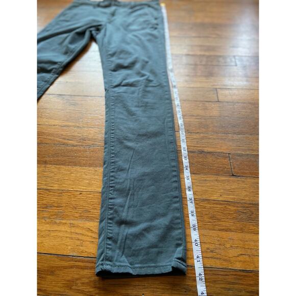 RAG & BONE Fatigue Green Flat Front Tapered Chinos Mens sz 30 - Picture 14 of 15